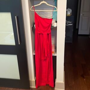 NWT Likely Yara red gown never worn before